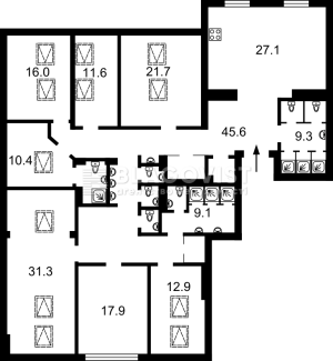 Квартира W-7424365, Щекавицкая, 30/39, Киев - Фото 3