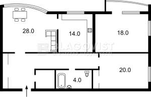 Квартира W-7424701, Підвисоцького Професора, 6в, Київ - Фото 2