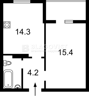 Квартира W-7437716, Черновола Вячеслава, 27, Киев - Фото 2