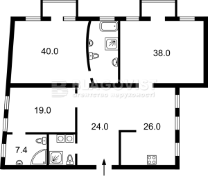 Квартира W-7437951, Тарасовская, 30, Киев - Фото 4