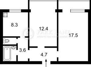 Квартира W-7438319, Николаева Архитектора, 9а, Киев - Фото 15