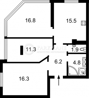 Квартира W-7310000, Писаржевского Академика, 8, Киев - Фото 4