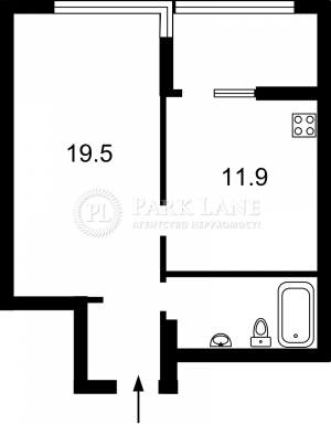 Квартира W-7310015, Гарета Джонса (Хохловых Семьи), 12, Киев - Фото 2