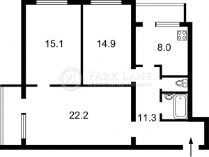 Apartment W-7310018, Beresteis'kyi avenue (Peremohy avenue), 58, Kyiv - Photo 2