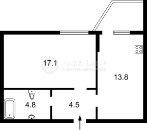Квартира W-7328924, Дубищанская, 6, Киев - Фото 3