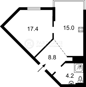 Квартира W-7328927, Микільсько-Слобідська, 8, Київ - Фото 4