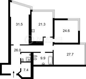 Квартира W-7329271, Кловский спуск, 7, Киев - Фото 3