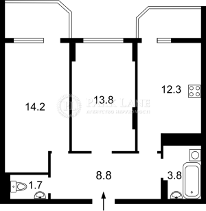 Квартира W-7332615, Семьи Кульженко (Дегтяренко Петра), 33, Киев - Фото 3