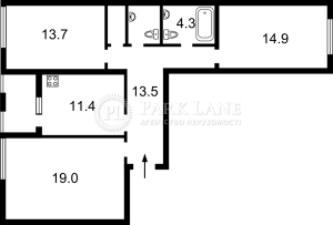 Квартира W-7333544, Регенераторная, 4к4, Киев - Фото 2