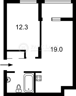 Квартира W-7374136, Салютна, 2/3, Київ - Фото 2