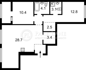Квартира W-7374143, Салютна, 2, Київ - Фото 3
