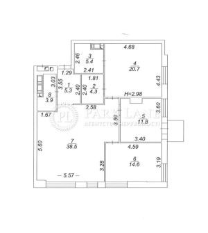 Квартира W-7403820, Тютюнника Василия (Барбюса Анри), 39, Киев - Фото 3
