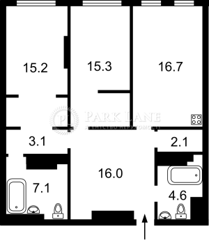 Квартира W-7421756, Ростиславская (Рыбалко Маршала), 5б, Киев - Фото 3