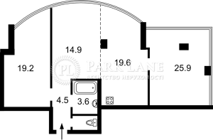 Квартира W-7436298, Мирная, 2-1, Киев - Фото 2