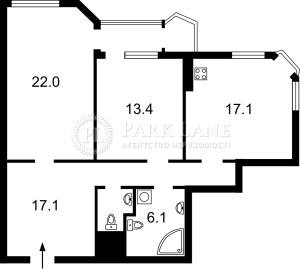 Квартира W-7436893, Кудряшова пров., 18, Київ - Фото 3