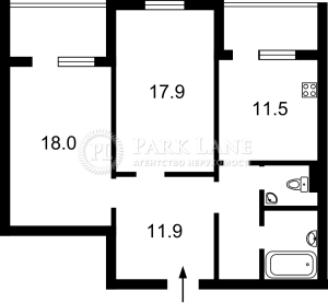 Квартира W-7438336, Ревуцкого, 54, Киев - Фото 3