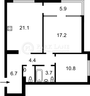 Квартира W-7438359, Сверстюка Евгения (Расковой Марины), 6д, Киев - Фото 3