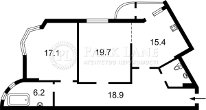 Квартира W-7438820, Сім'ї Стешенків (Строкача Тимофія), 7, Київ - Фото 3