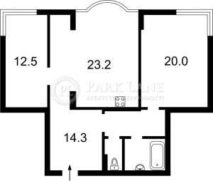 Квартира W-7438826, Курбаса Леся (50-летия Октября) просп., 5в, Киев - Фото 3