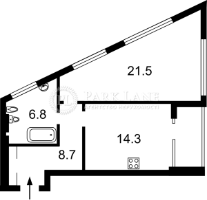 Квартира W-7438862, Фортечный тупик (Тверской тупик), 7в, Киев - Фото 4
