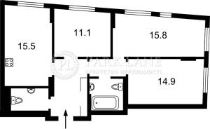 Квартира W-7438897, Столичне шосе, 3, Київ - Фото 3