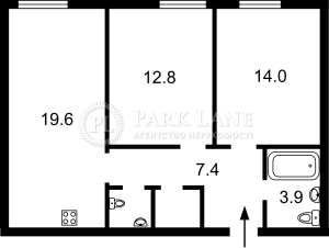 Квартира W-7438898, Максимовича Михаила (Трутенко Онуфрия), 26д, Киев - Фото 3