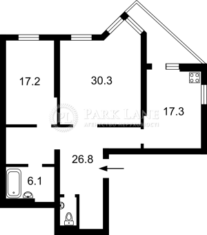 Квартира W-7439114, Саперно-Слобідська, 22, Київ - Фото 2