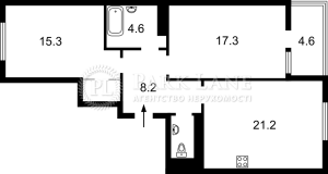 Квартира W-7439118, Заболотного Академіка, 15к1, Київ - Фото 3