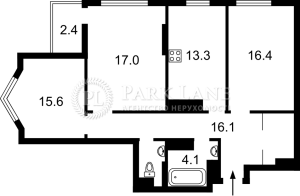 Квартира W-7439122, Саперно-Слобідська, 24, Київ - Фото 3