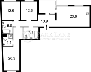 Квартира W-7439198, Осокорская, 2а, Киев - Фото 3