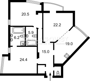 Квартира W-7242237, Сечевых Стрельцов (Артема), 70а, Киев - Фото 4