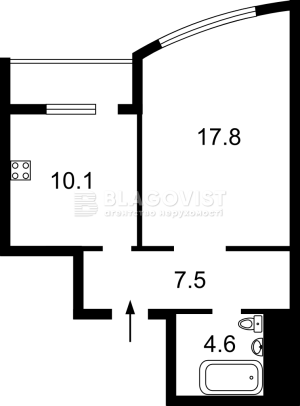 Квартира W-7441579, Верховинна, 37, Київ - Фото 4