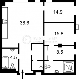 Квартира W-7311257, Тютюнника Василия (Барбюса Анри), 39/2, Киев - Фото 3