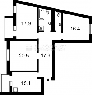 Квартира W-7302751, Автозаводська, 99/4, Київ - Фото 2