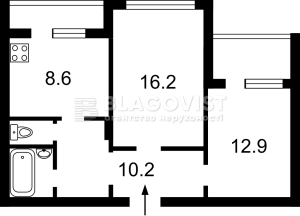 Квартира W-7366539, Закревського М., 33, Київ - Фото 2