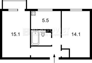 Квартира W-7382129, Дашкевича Остафия (Курнатовского), 11а, Киев - Фото 2