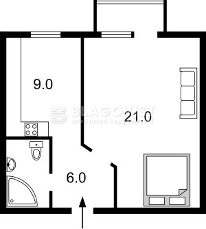Квартира W-7419019, Антоновича Володимира (Горького), 37, Київ - Фото 2