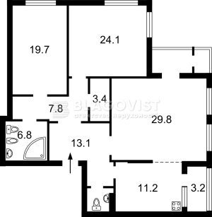 Квартира W-7423065, Срібнокільська, 3в, Київ - Фото 2