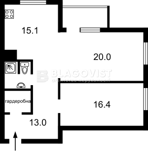 Квартира W-7423541, Микільсько-Слобідська, 3а, Київ - Фото 3