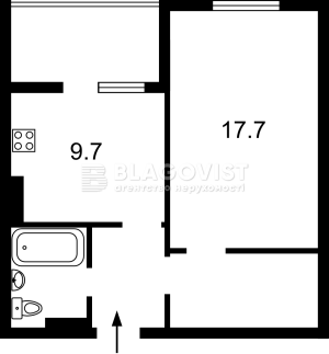 Квартира W-7435070, Балтійський пров., 1, Київ - Фото 2