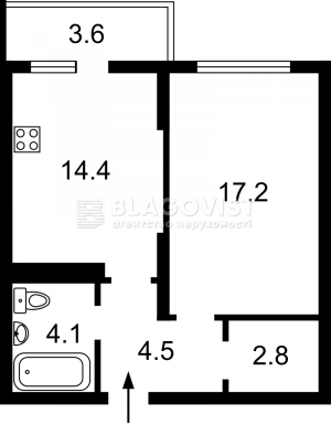 Квартира W-7310255, Багговутівська, 25, Київ - Фото 3