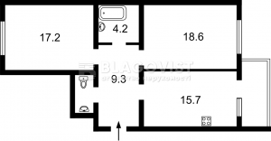 Квартира W-7312125, Метрологическая, 54, Киев - Фото 1