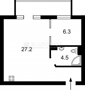 Квартира W-7323384, Саксаганского, 7, Киев - Фото 5