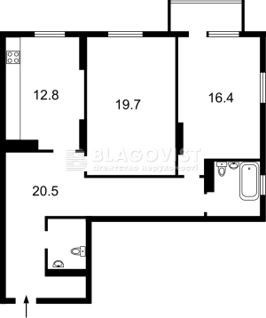 Квартира W-7371501, Богдановская, 7а, Киев - Фото 8