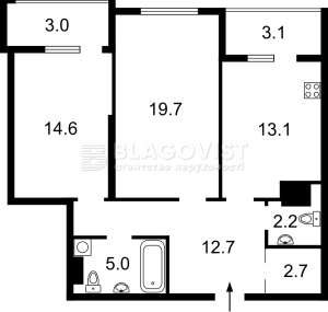 Квартира W-7371505, Богдановская, 7б, Киев - Фото 5