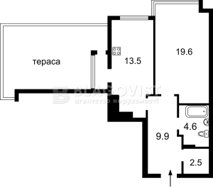 Квартира W-7383510, Липкивского Василия (Урицкого), 37в, Киев - Фото 2
