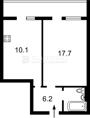 Квартира W-7388966, Ли Павла пер. (Московский пер.), 2, Киев - Фото 7
