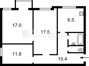 Квартира W-7390290, Саксаганского, 89а, Киев - Фото 3
