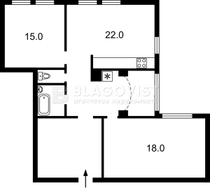 Квартира W-7393887, Оболонська, 12, Київ - Фото 6
