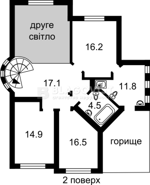 Будинок W-7403851, Синьоозерна, 1, Київ - Фото 8